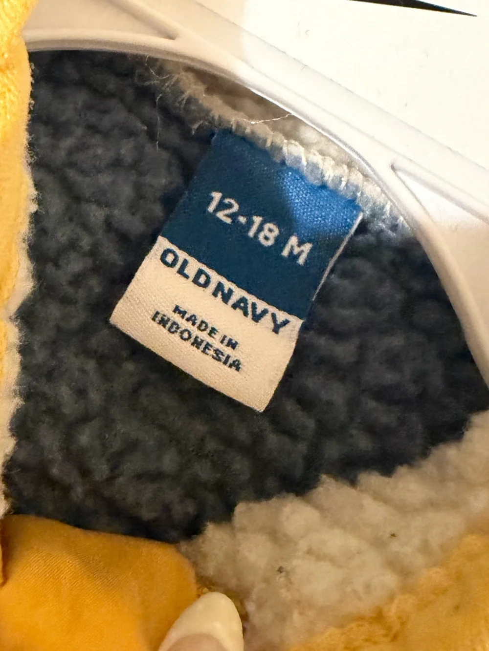 Printed Sherpa Toddler Jacket